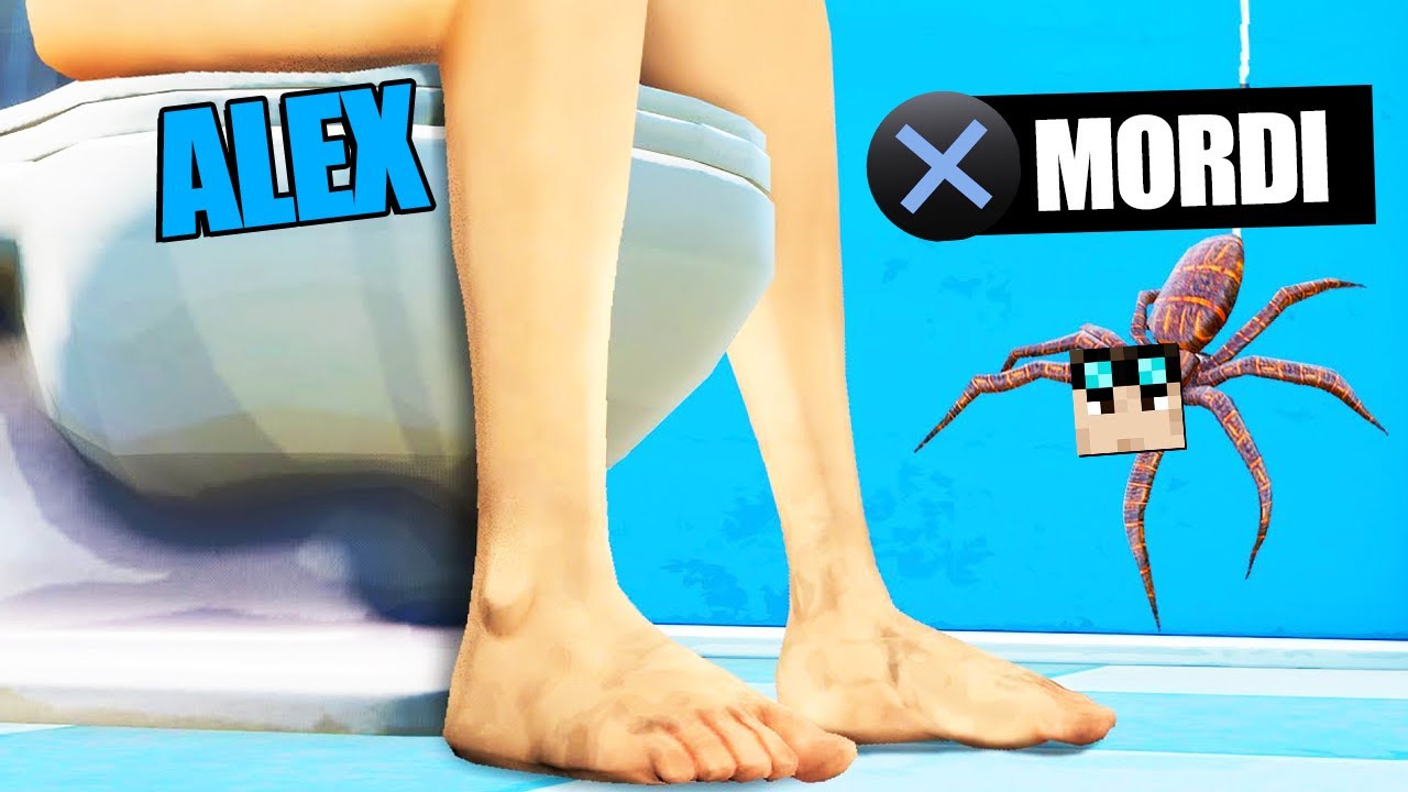 PUNGIAMO ALEX MENTRE VA IN BAGNO!! Slap The Fly