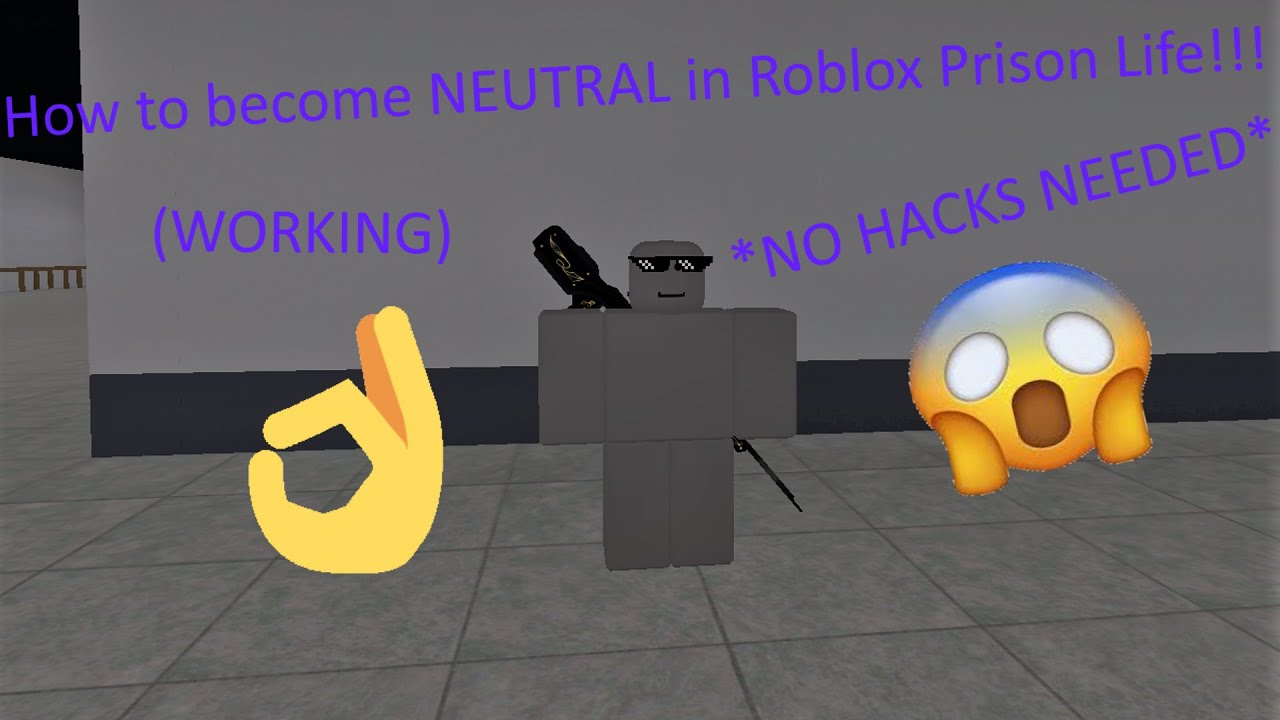 How To Be NEUTRAL in Roblox Prison Life (*NO HACKS*)