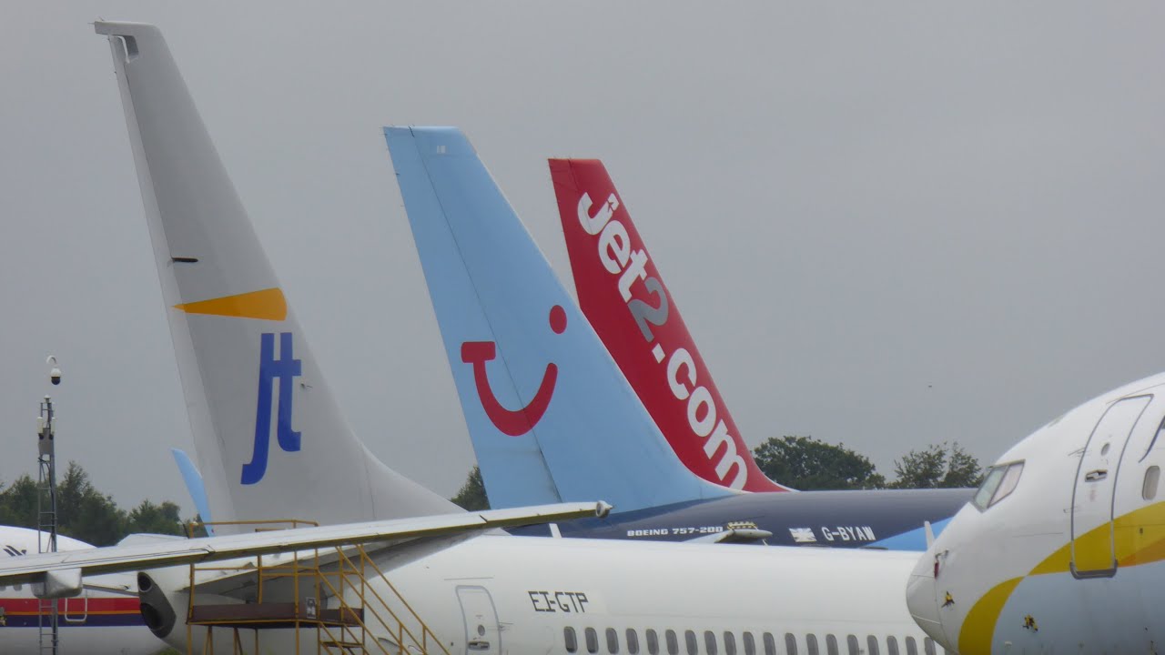 Plane Spotting at Lasham 4th July 2020 with stored, retired and unusual aircraft!
