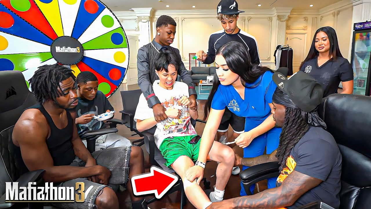 Ray & Kai Cenat Get Waxed For The First Time.. 😂 (Mafiathon 3)