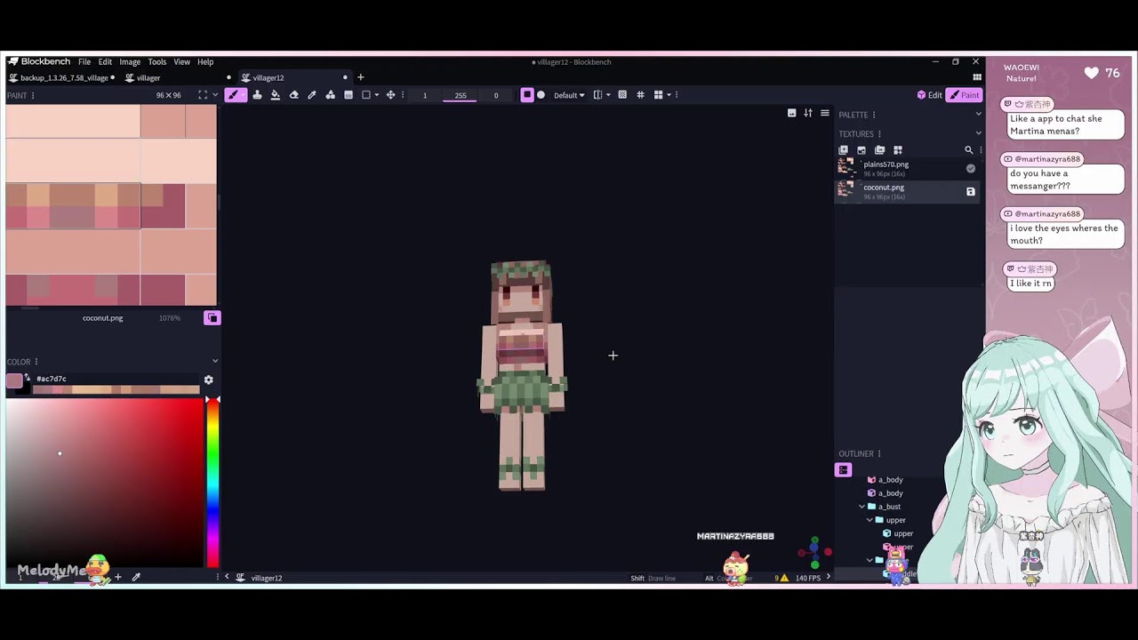 [EN] The Last Nature Villager [Wholesome Anime Girl SFW VTUBER Cute Toxic 3D 2D]