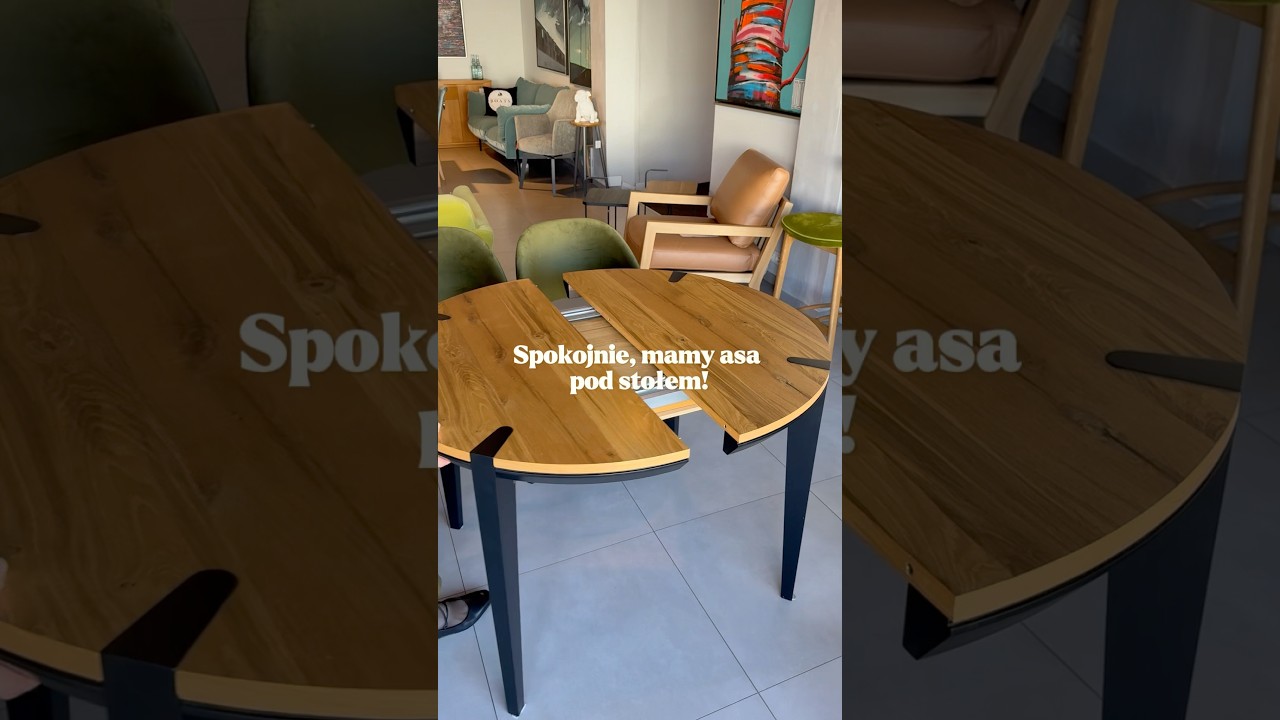 Rozkładany st&oacute;ł idealny na święta!