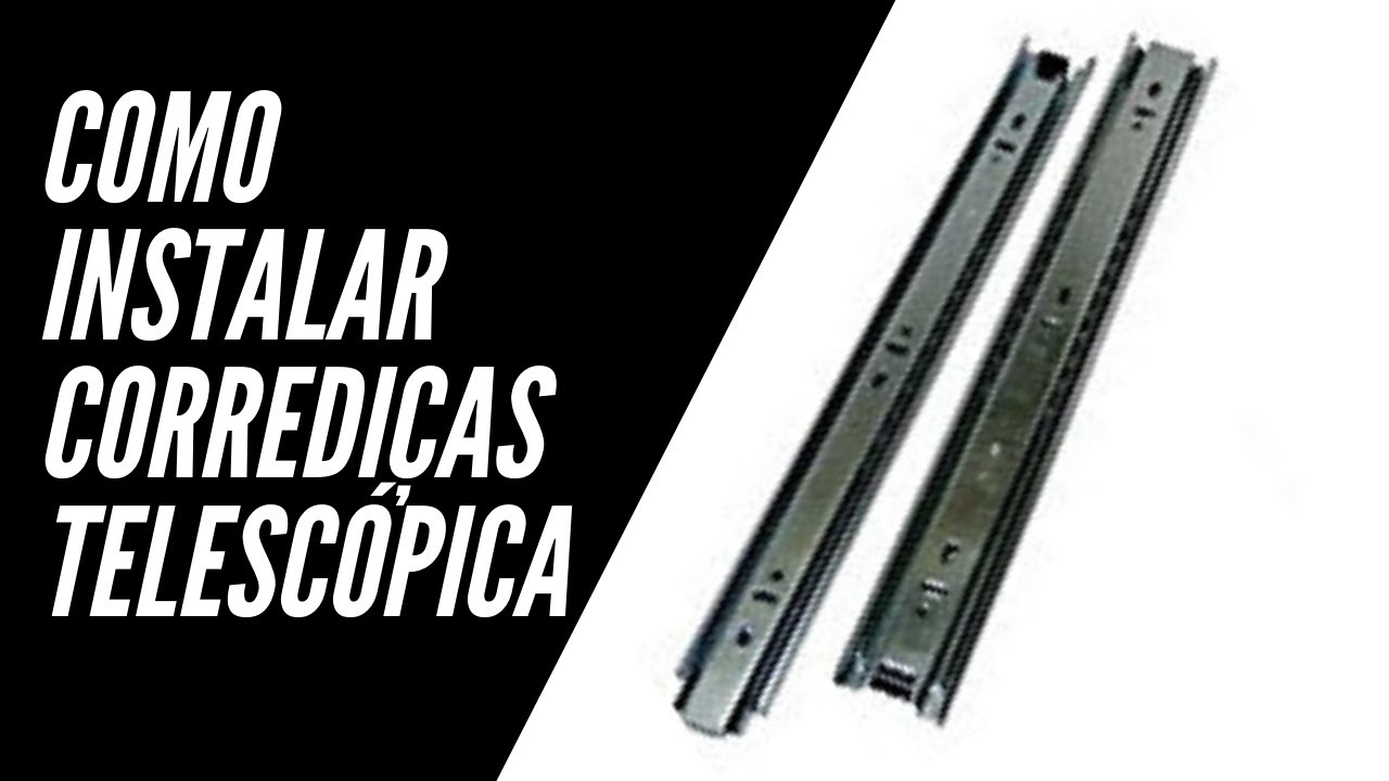 Como Instalar Corrediça Telescópica - Ep.03
