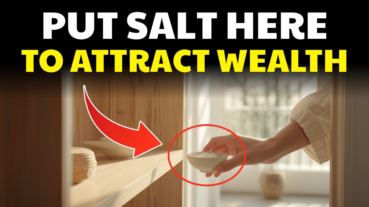 Place SALT In This Sacred Spot In Your Home &ndash; The Easiest Way To Open The Door To Wealth!