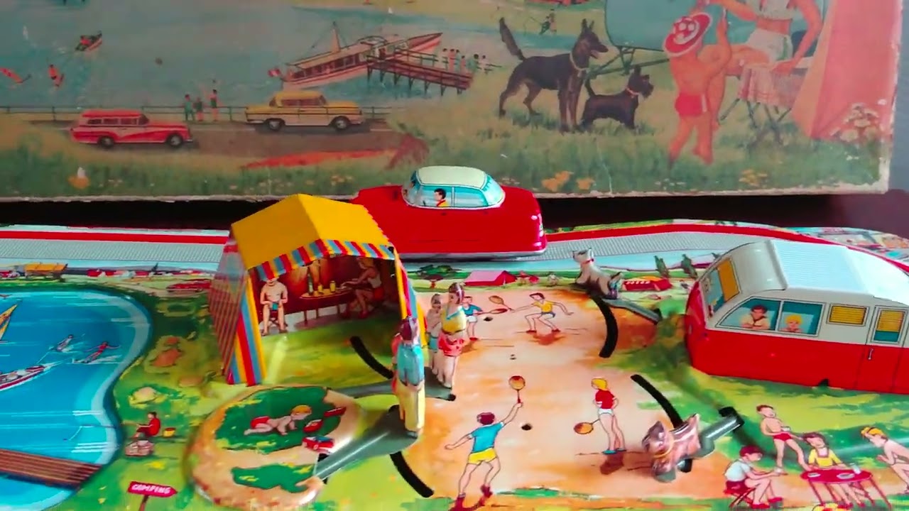 1960's Technofix Holiday Camping Track