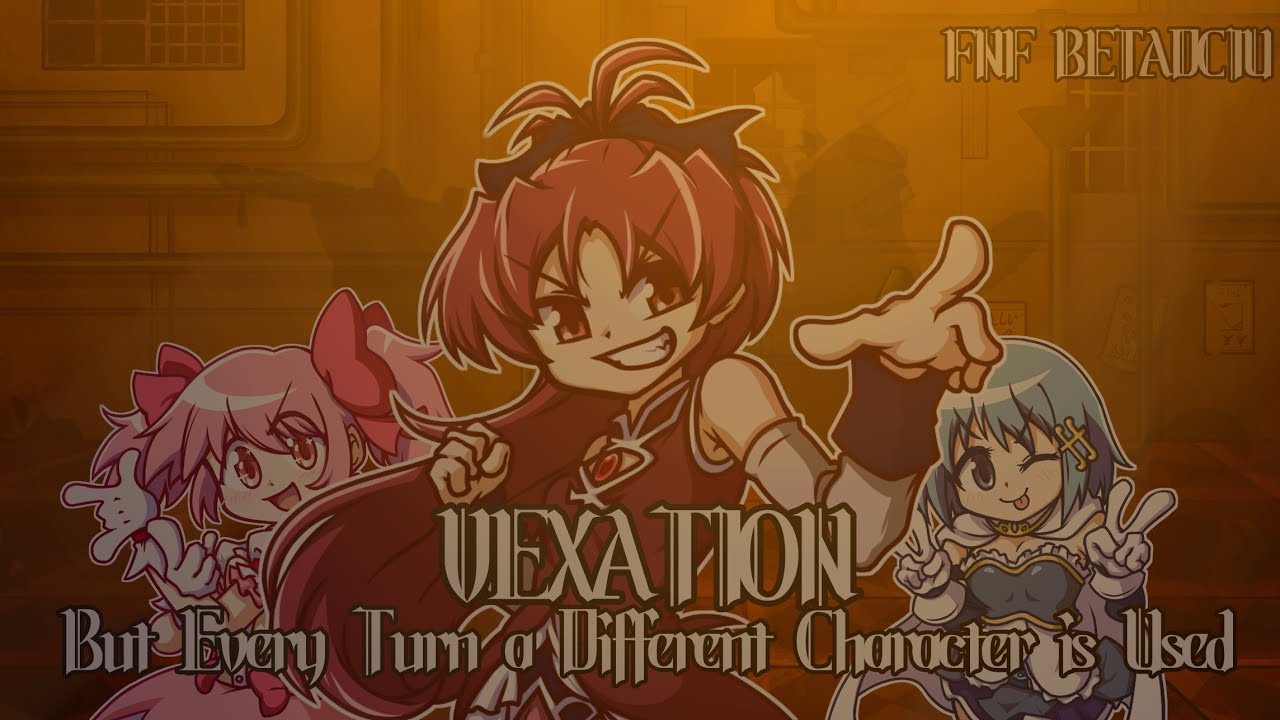[FNF] VEXATION But Every Turn a Different Character Is Used | BETADCIU