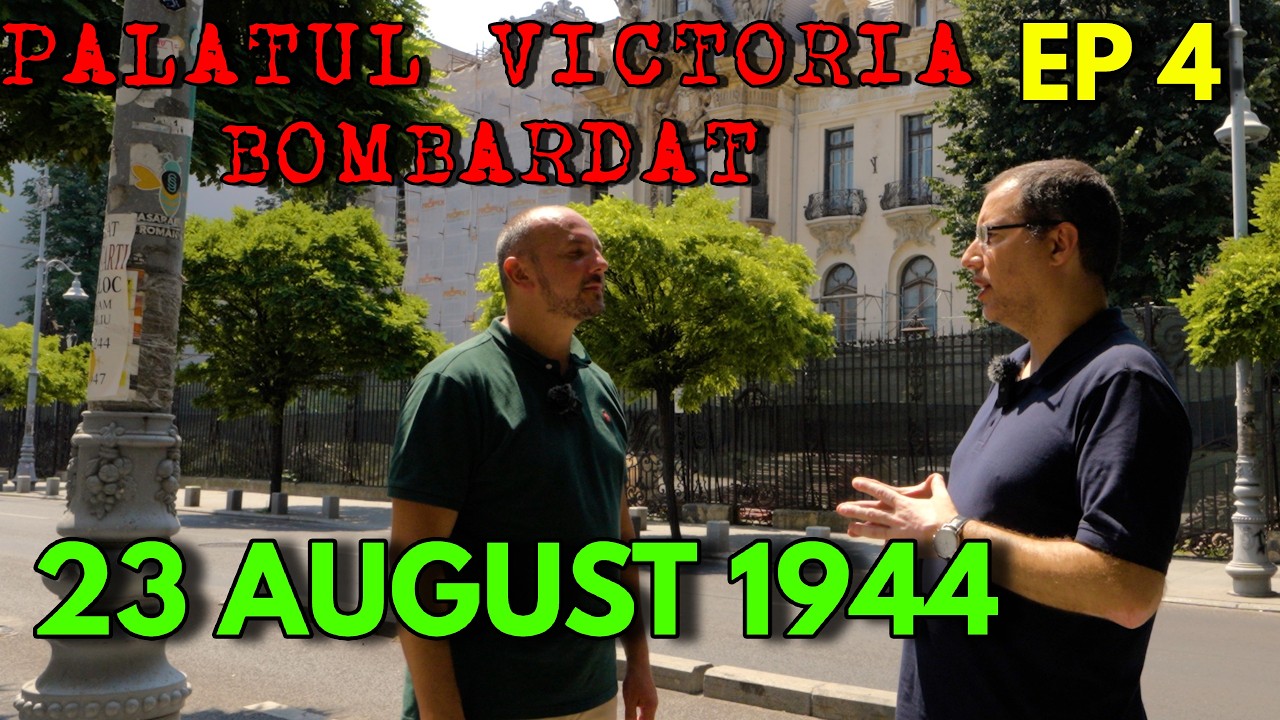 23 August '44. Palatul Sturdza – Germanii au distrus Simbolurile României!