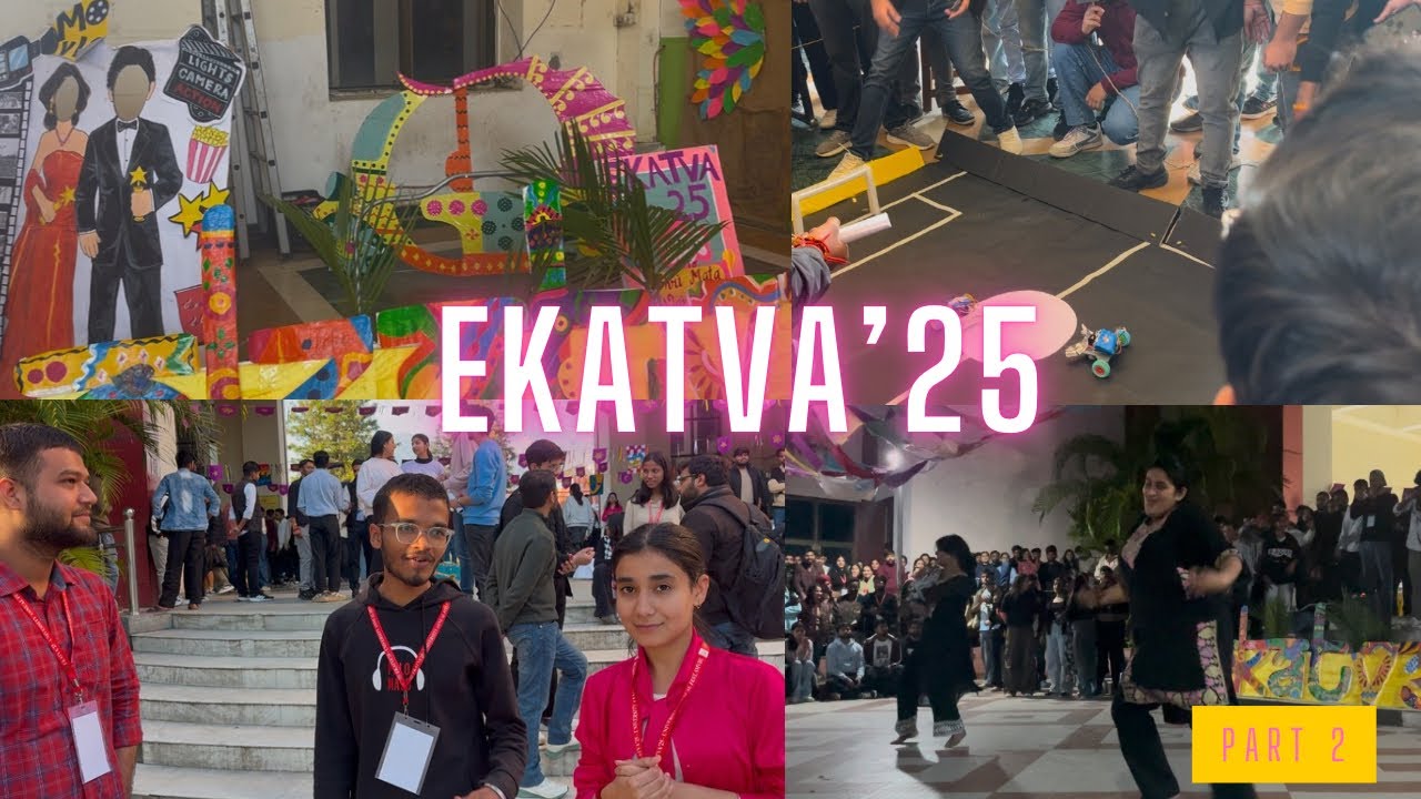 EKATVA’25 ( SMVDU fest ) - PART 2                #smvdu  #smvducampuslife