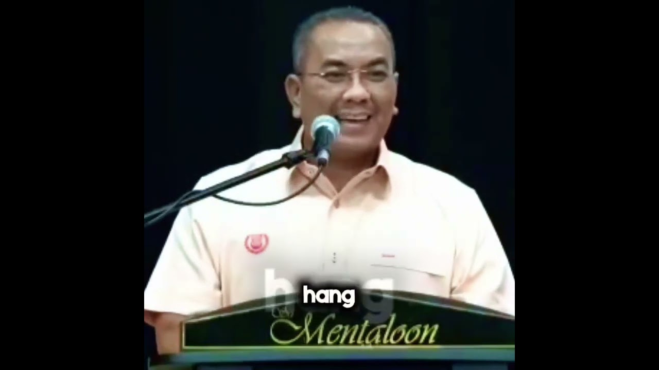 Mat min kena sekolah dengan MB Sanusi. Situ duduk 