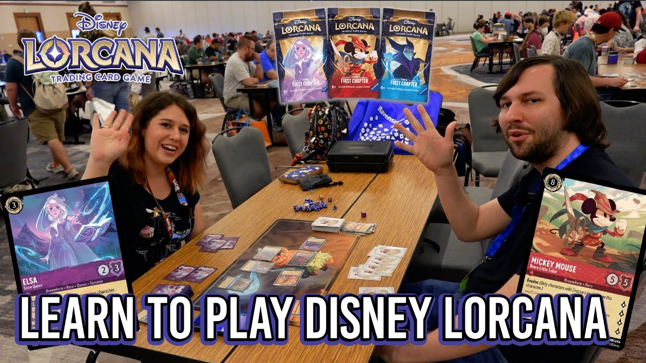 Научитесь играть в Disney Lorcana!