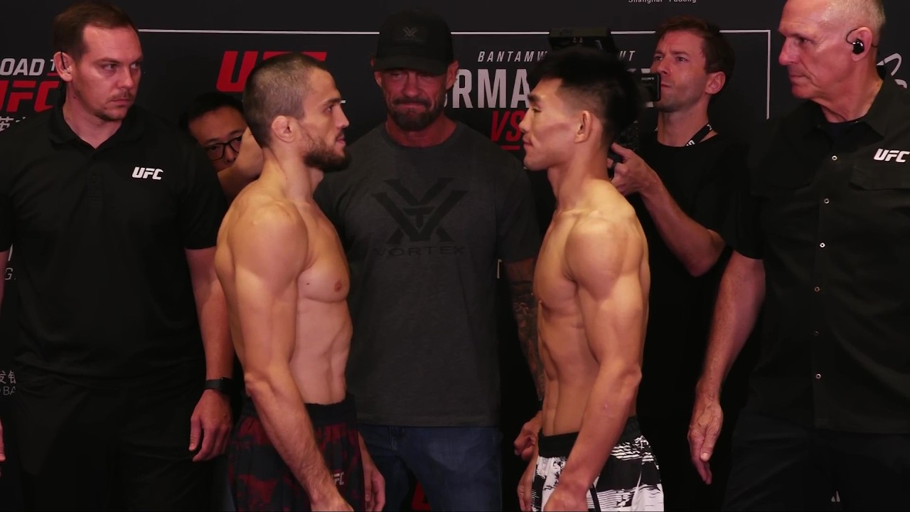 UFC Shanghai: Face-offs