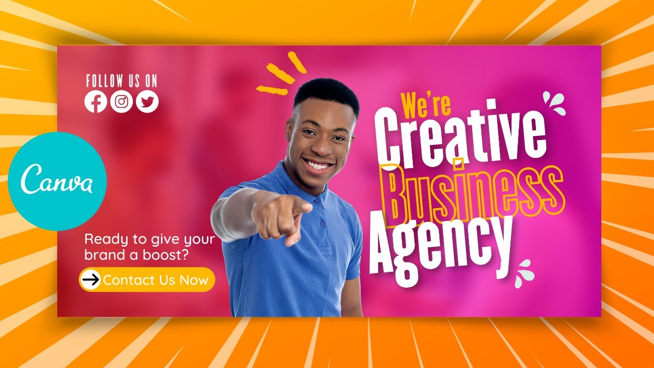 Promo Banner Design in Canva - African Geek |  Canva Tutorial for Beginners