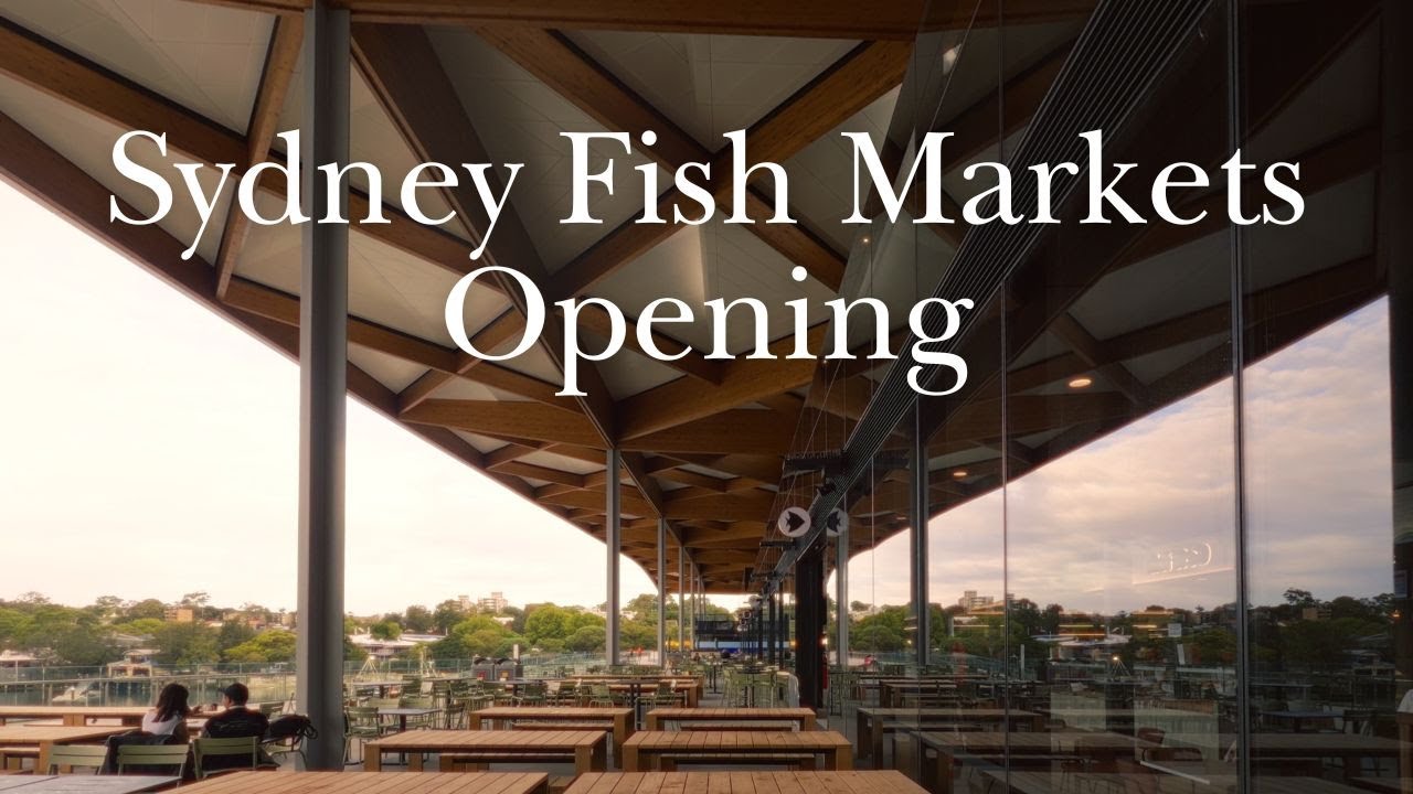 An Architects Walkthrough the New Sydney Fish Markets