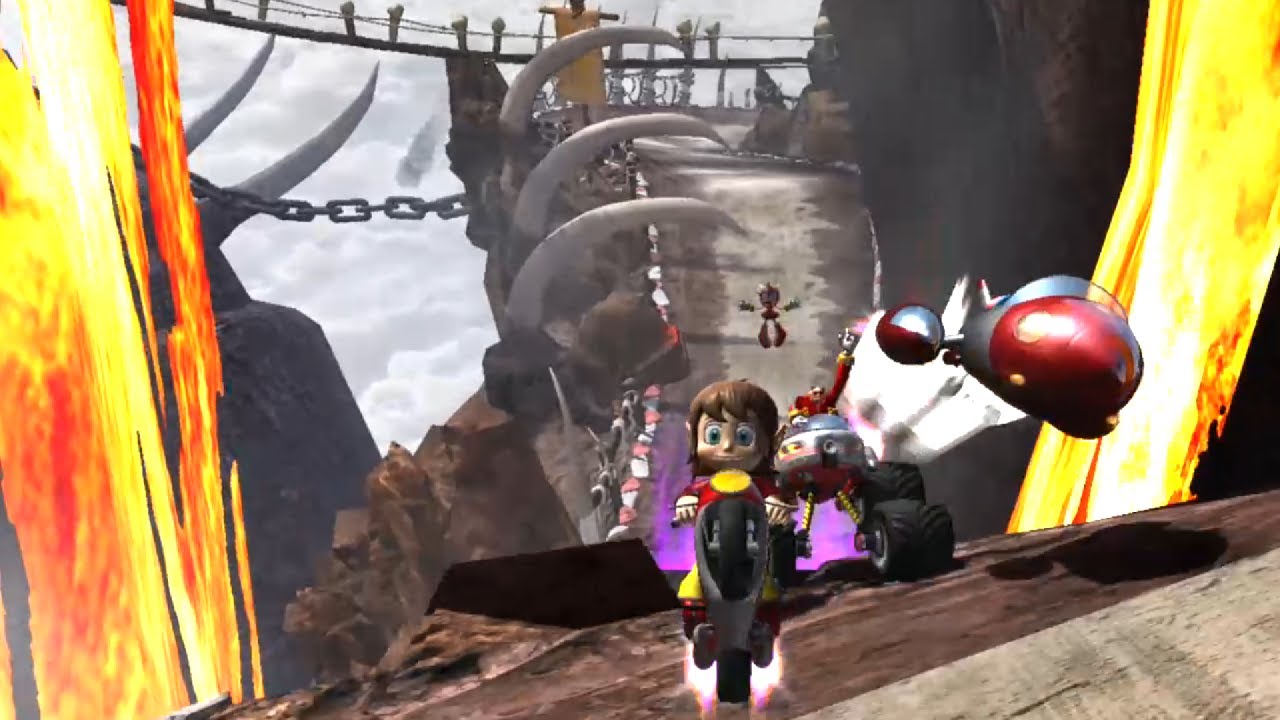 ALEX KIDD Lava Lair 9 Laps Expert (Request) Sega All-Stars Racing (2022)
