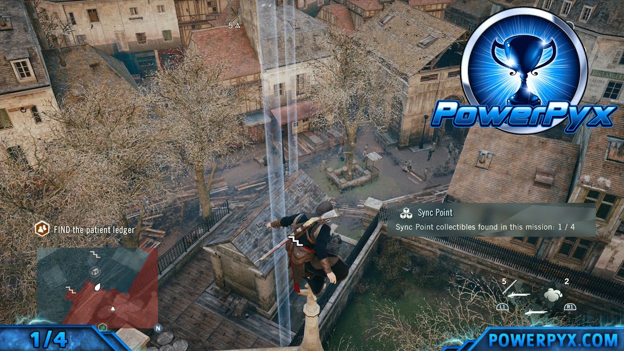 Assassin&rsquo;s Creed Unity - All Sync Point Locations (Co-Op Skill Upgrades) - Les Enrag&eacute;s