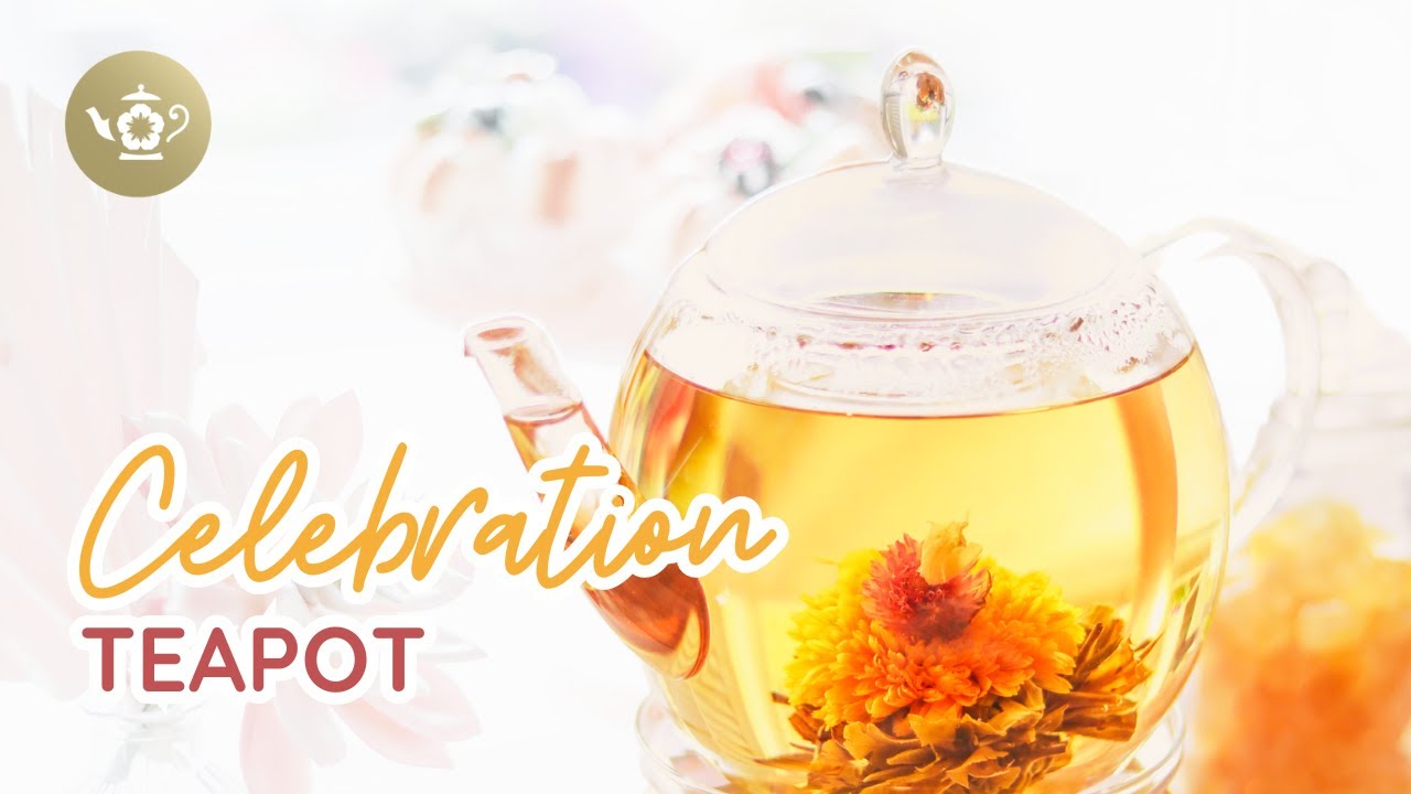 Как заваривать чай в стеклянном чайнике Teabloom Celebration