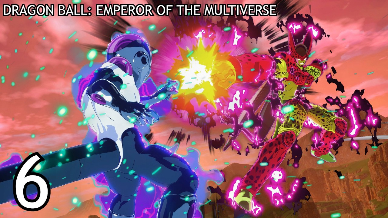 Perfect Cell Max vs Frieza! Dragon Ball Emperor of the Multiverse - Episode 6