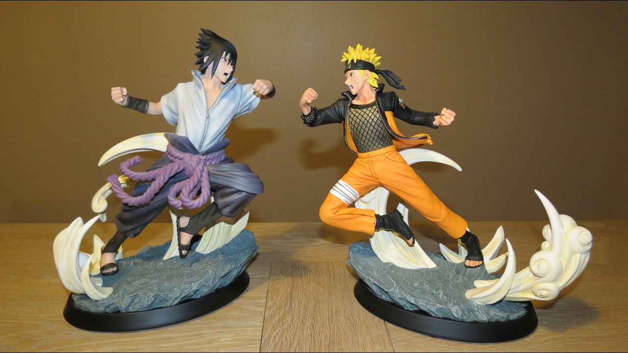 Bandai X Tsume Naruto and Sasuke Awesome Statue Ultimate Ninja Storm 4