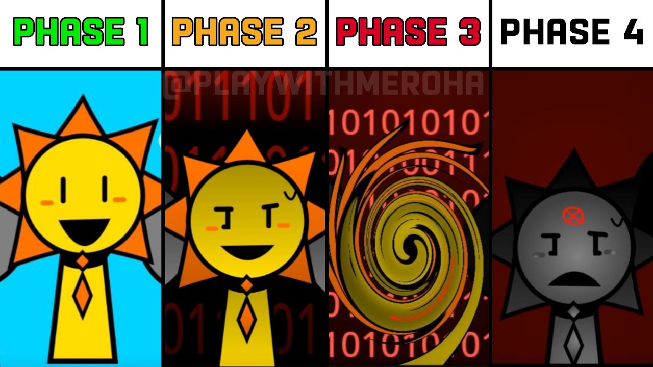 Incredibox Sprinkle Phase 1 VS Phase 2 VS Phase 3 VS Phase 4
