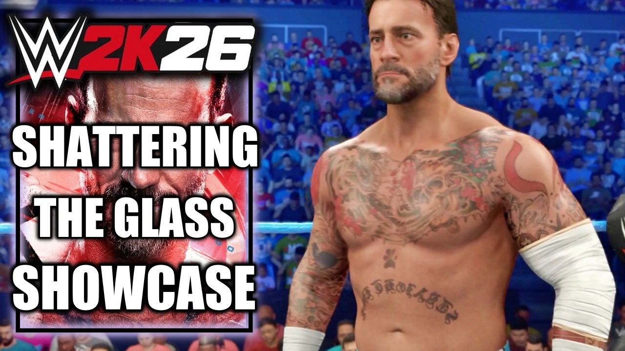 WWE 2K26 - Shattering the Glass Showcase - CM Punk vs Stone Cold Steve Austin