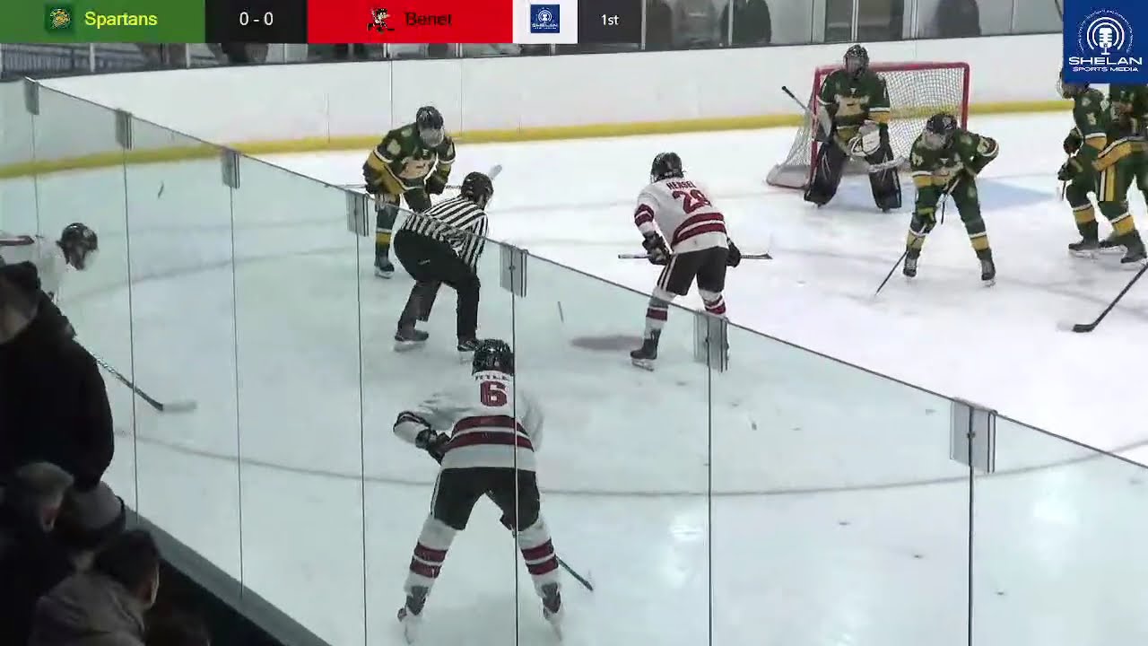 2-22-26 AHAI Varsity Red Tournament -- GBN Green (8) vs. Benet (9) -- Second Round