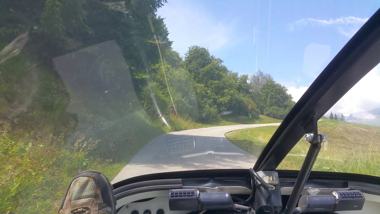 TWIKE 560 - driving up to Cuolm Sura
