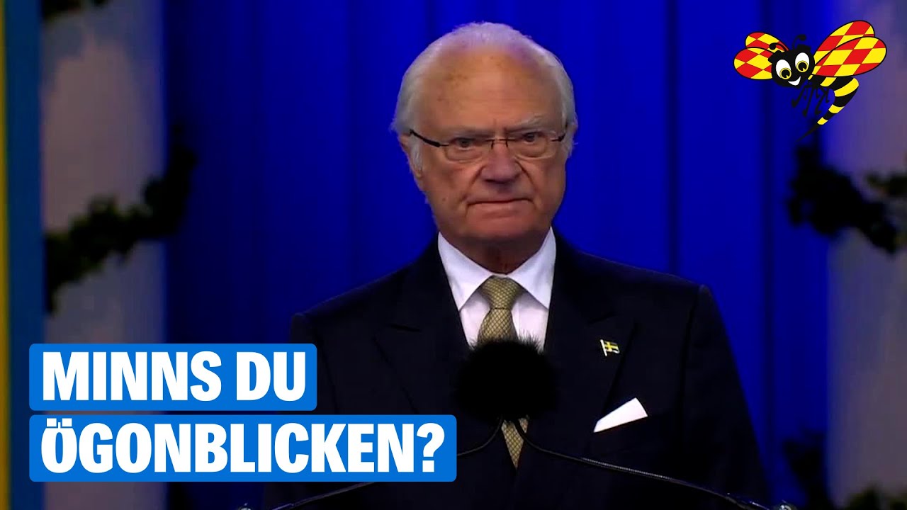 Kungens klassiska missar – tabbarna genom åren
