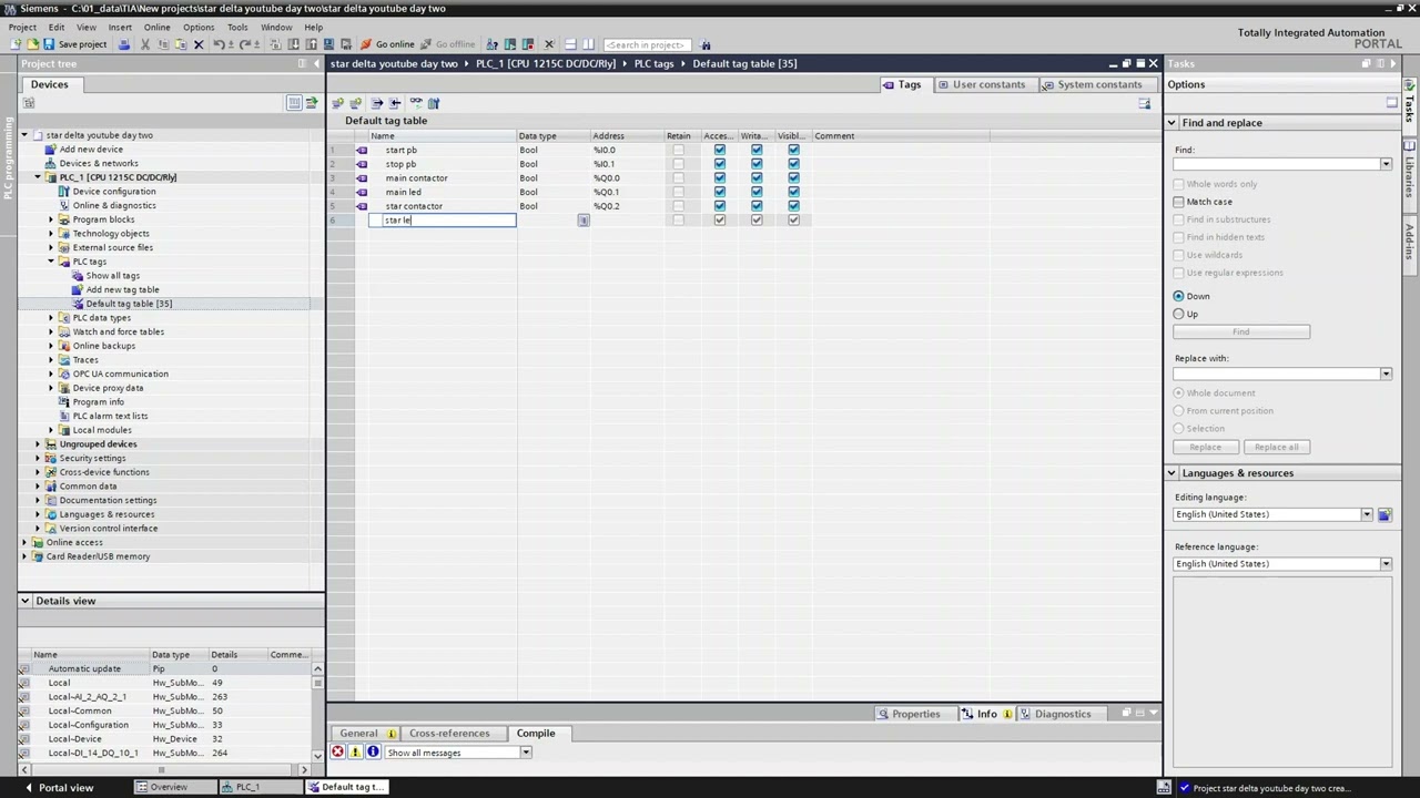 Star-Delta Starter ladder logic  | Motor Control Simplified