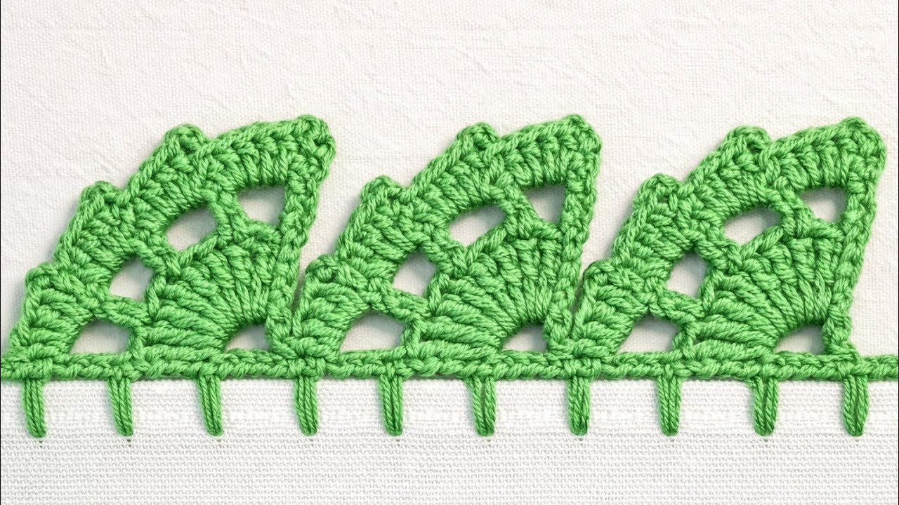 Puntilla de una sola vuelta N0.04 Orilla ideal para servilletas 🎁