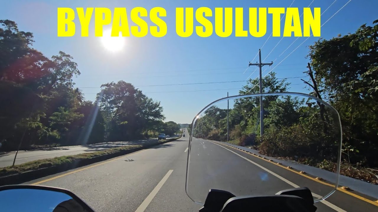 Поездка по объездной дороге Усулутан