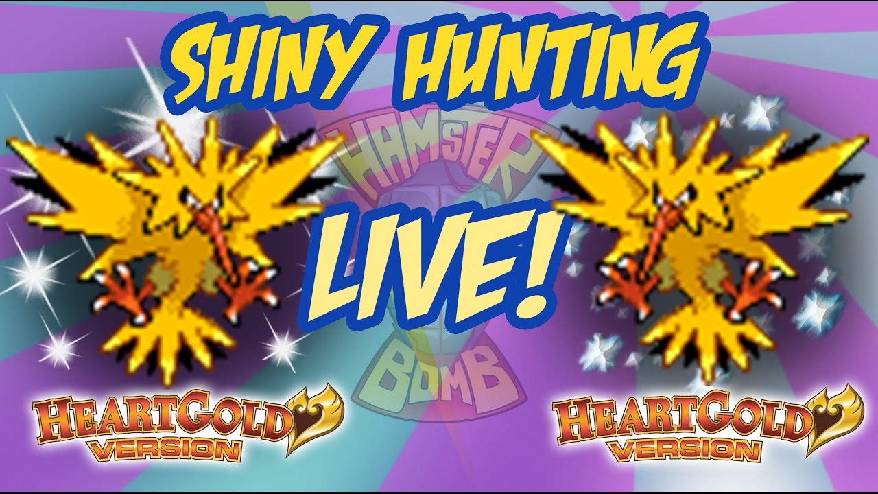 HamsterBomb LIVE Shiny Hunting Zapdos!