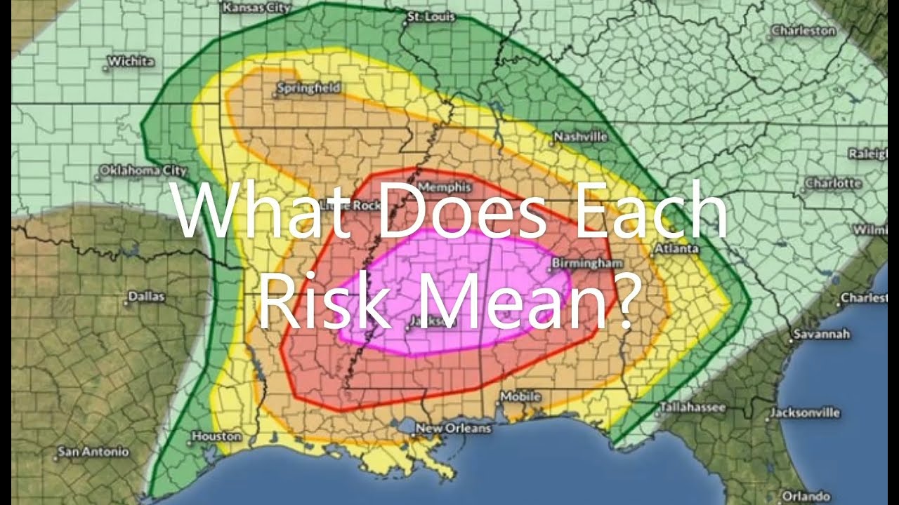 What Does Each Severe Risk Mean? SPC Overview