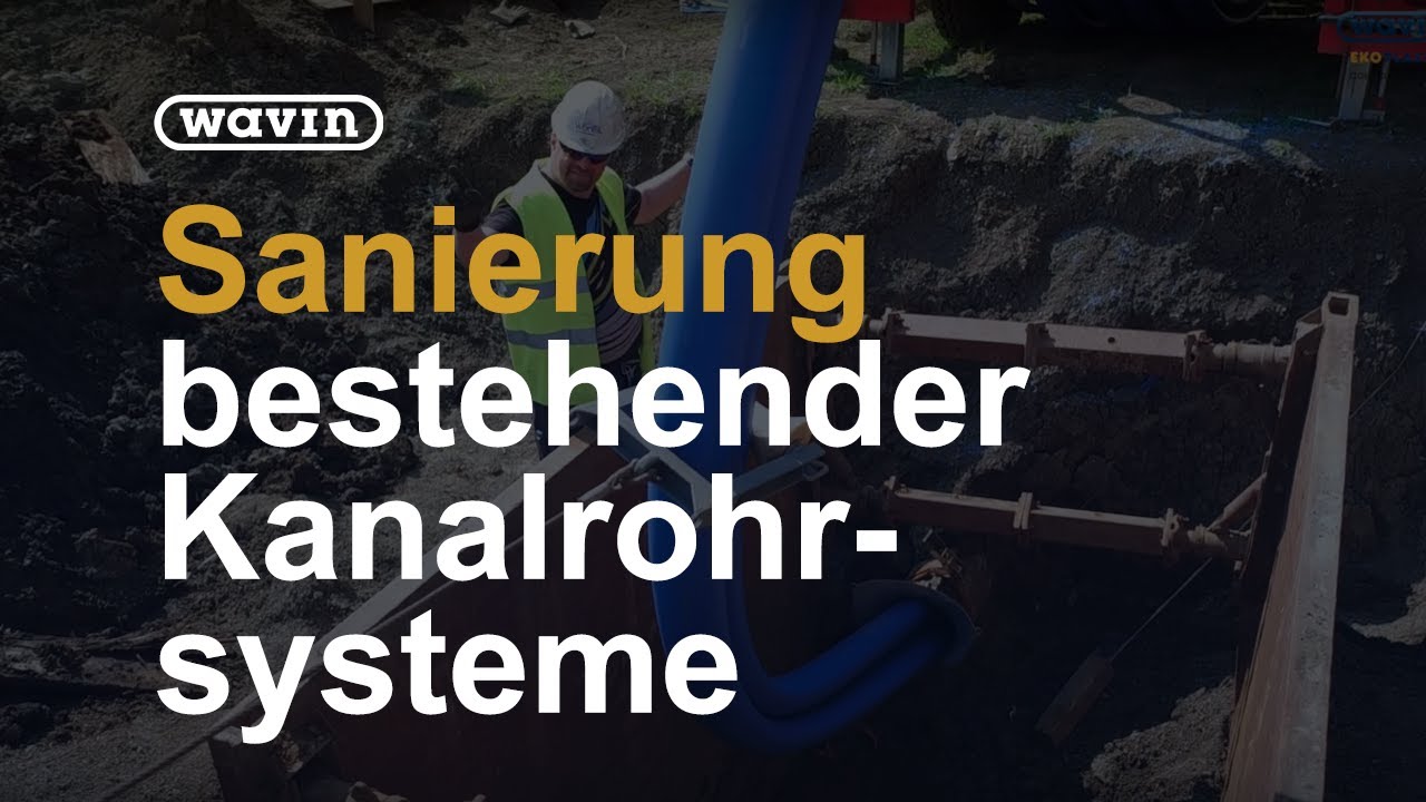Wavin Compact Pipe - grabelnlose Sanierung von Rohrsystemen in Hulín | Wavin