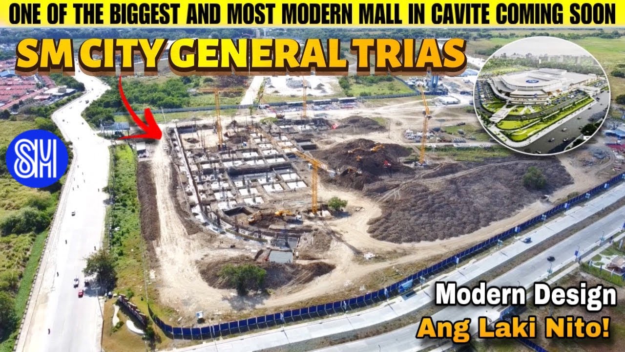 The NEWEST and ONE of the BIGGEST MALLS in CAVITE is COMING ! SM City General Trias February 2025