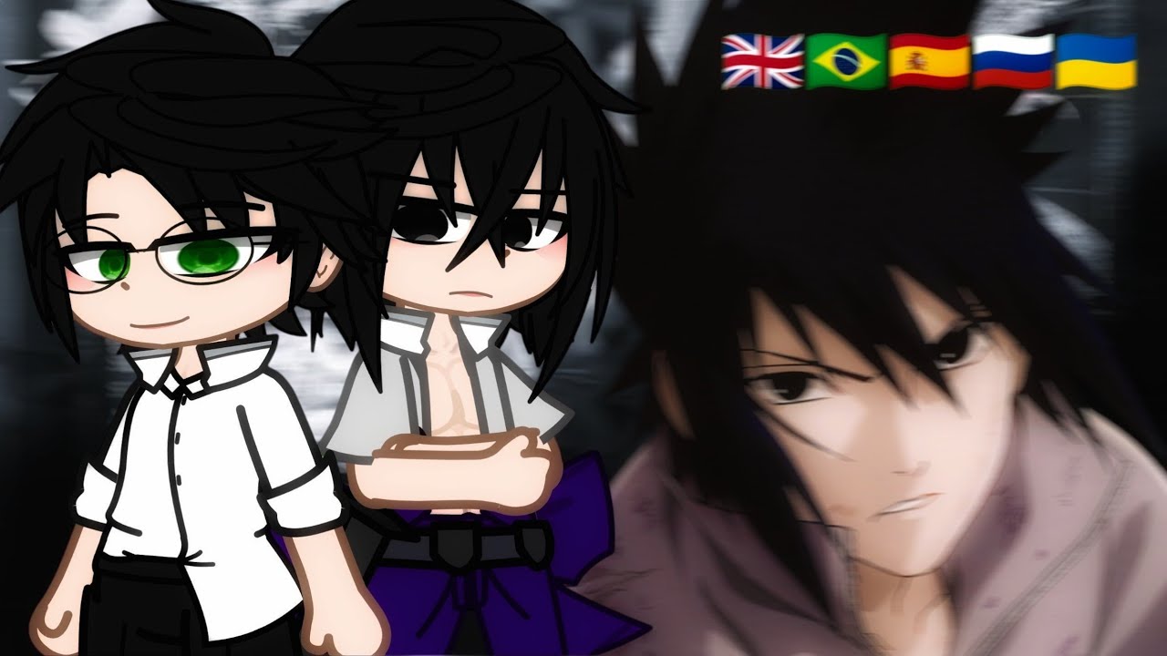 Harry Potter reaction to Harry Potter as Sasuke Uchiha ~//🇬🇧🇧🇷🇪🇦🇷🇺🇺🇦