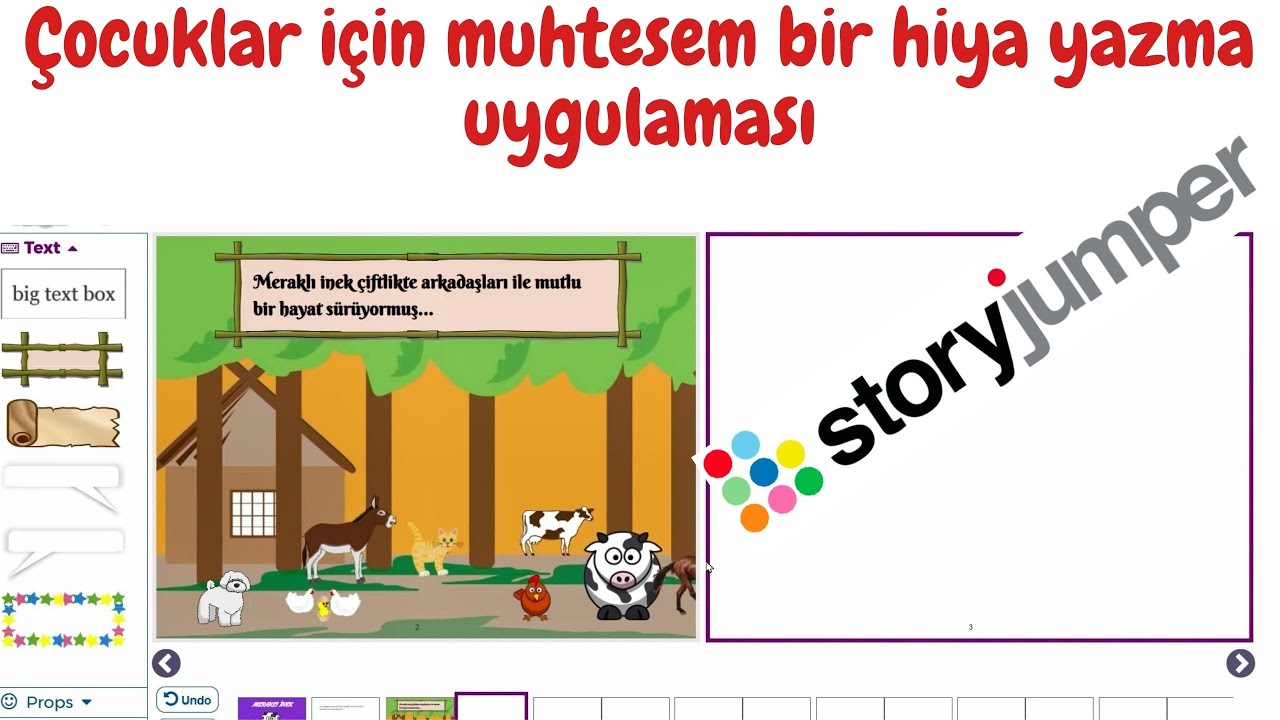 Story Jumper - Öğrenciler İçi Muhteşem Bir Hikaye Yazma Uygulaması
