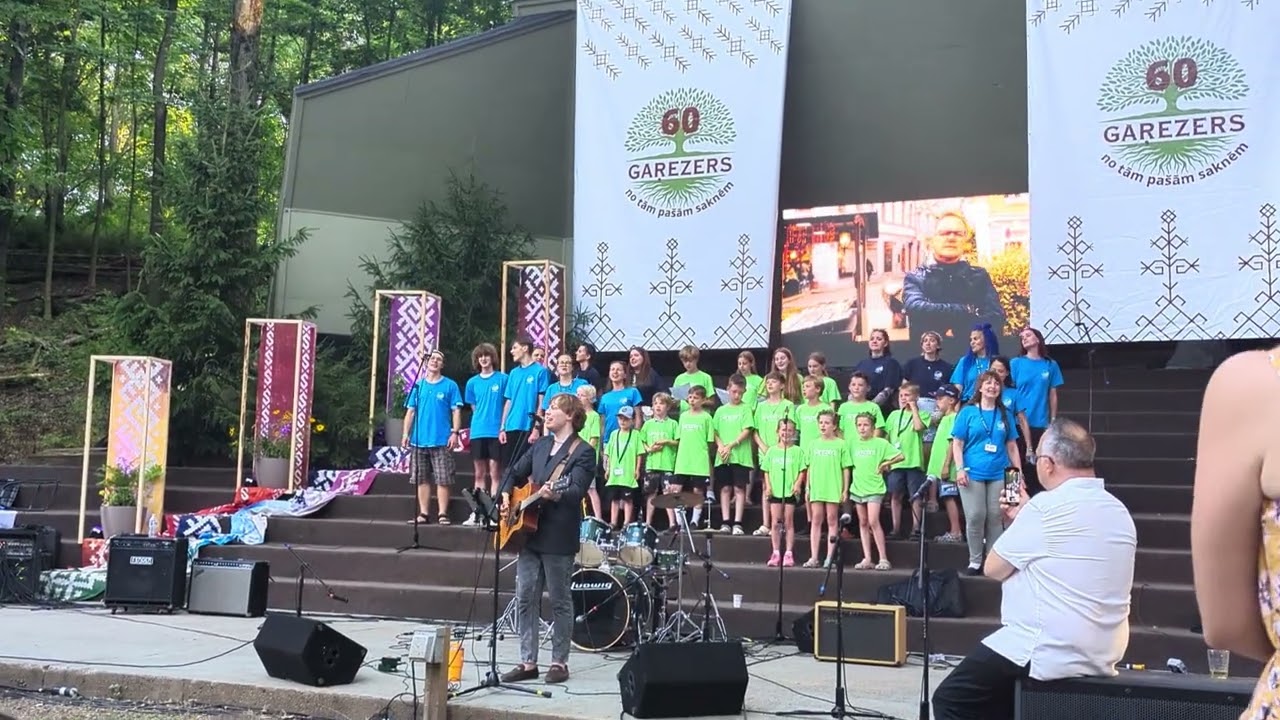 Dzintara krellītes (Edgars Strazdiņš) - Garezeram 60 jubilejas koncerts.
