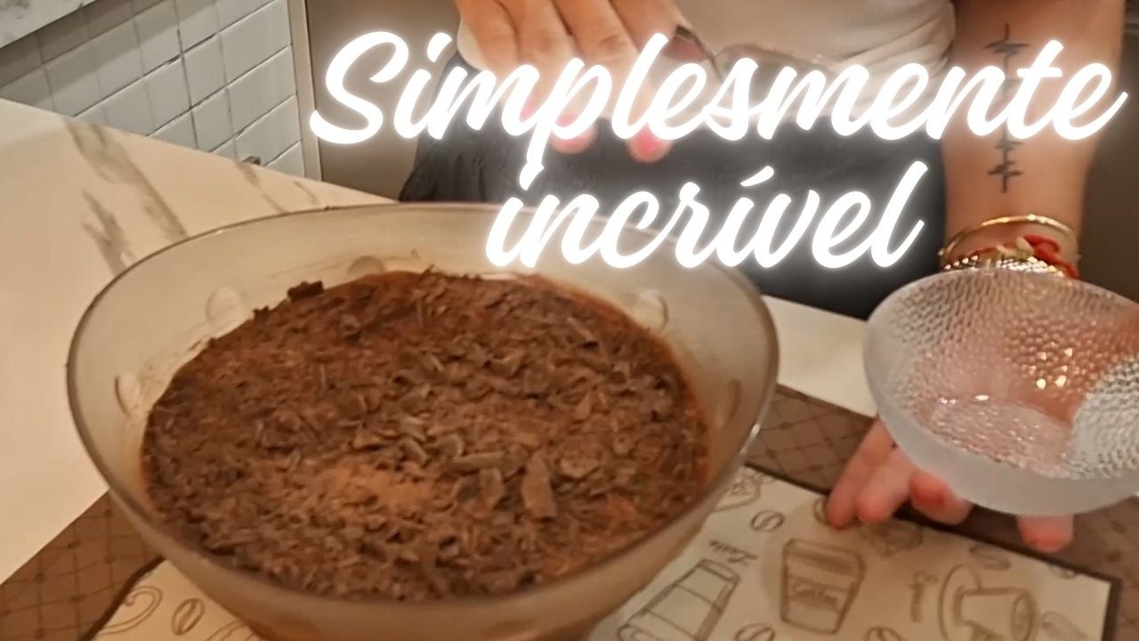 Mousse de Chocolate VERDADEIRA!!!