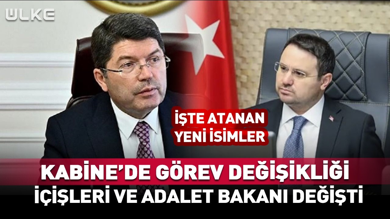 İçişleri ve Adalet Bakanı Değişti! İşte Yerlerine Atanan İsimler #sondakika