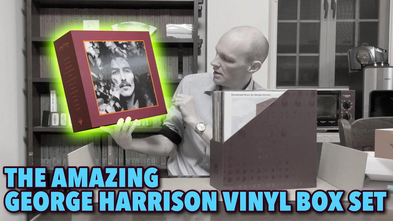 George Harrison Vinyl Collection box set unboxing 2021