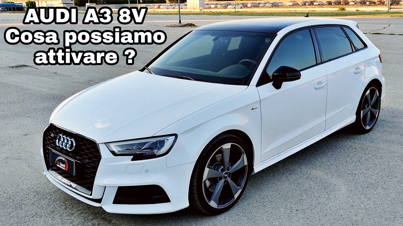 Audi A3 8V Sportback 2019 2.0 TFSI +230cv Quattro Installazione ASI, Mappe e attivazioni varie