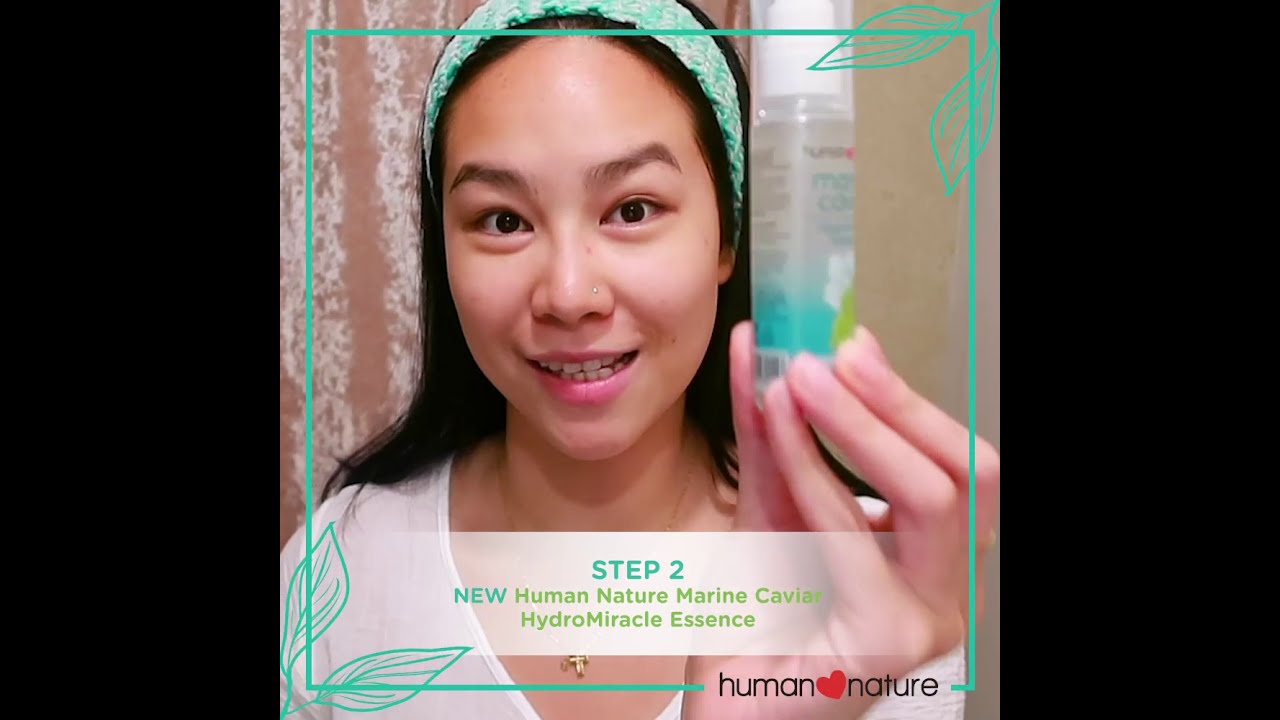Get Ready With Me | Skincare with Human Nature Marine Caviar Line