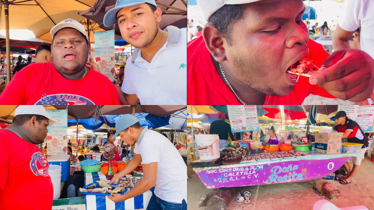 Visitamos las FAMOSAS Lanchitas de mariscos en Caleta y Caletilla en Acapulco, Guerrero.