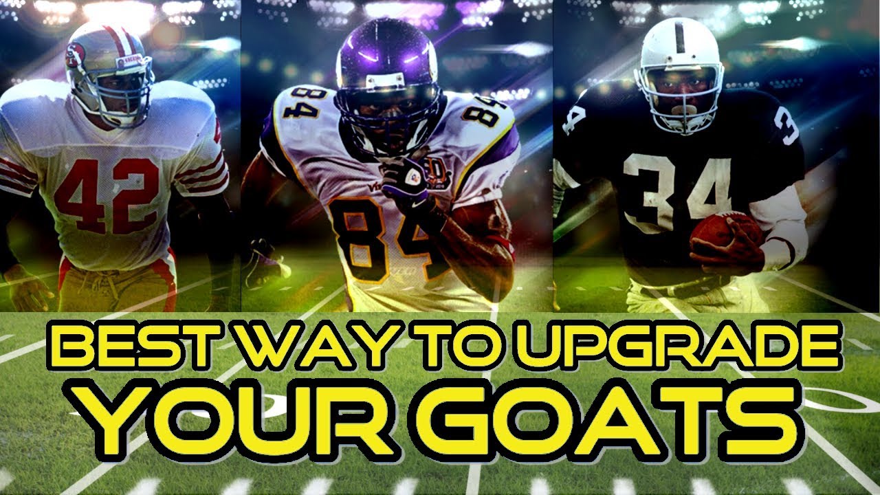 BEST WAY TO UPGRADE GOAT PLAYERS | MADDEN 18 ULTIMATE TEAM