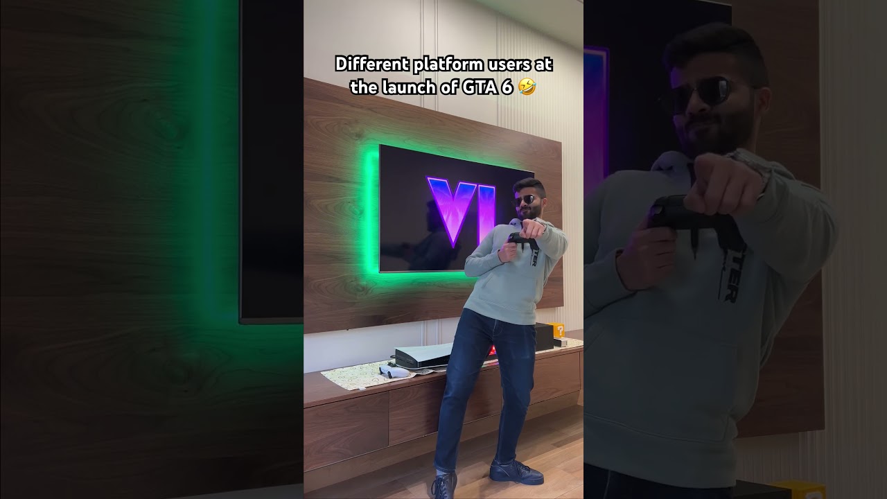 GTA 6 Launch day Live scenes 🔥🤣 #gta6 #gaming