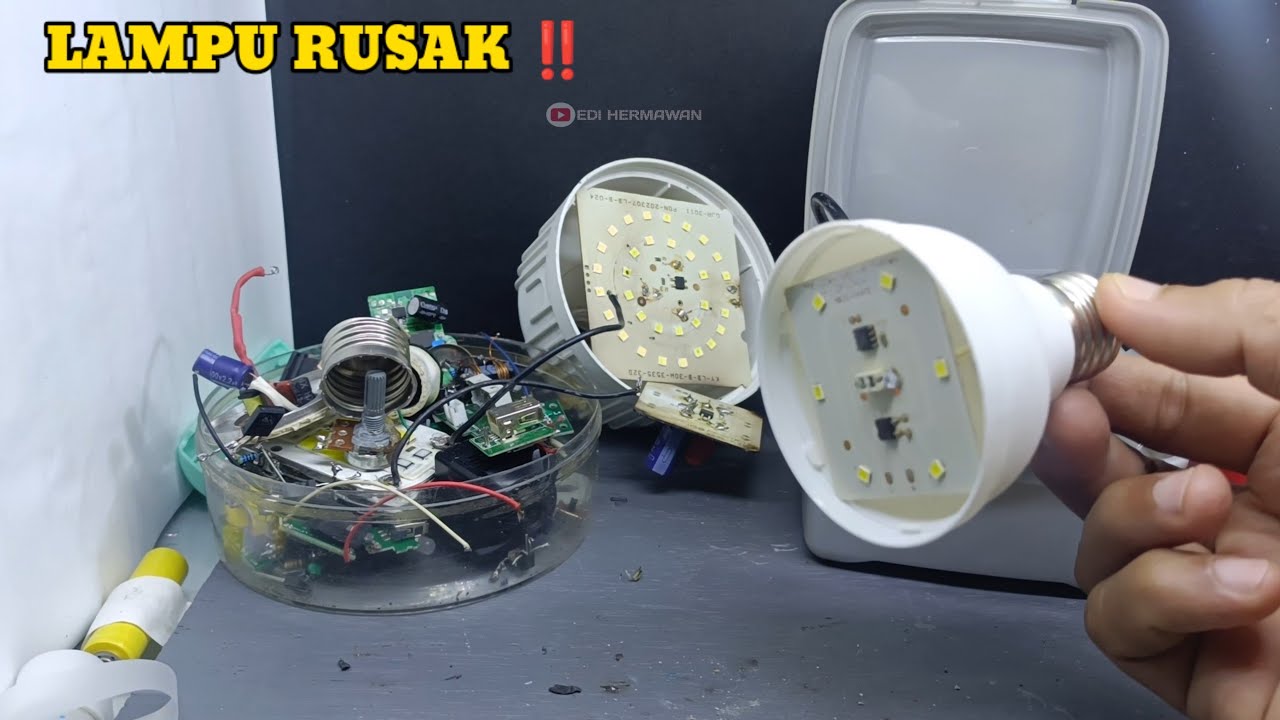 BELUM BANYAK YANG TAU‼️DARI LAMPU BEKAS JADI CANGGIH!!