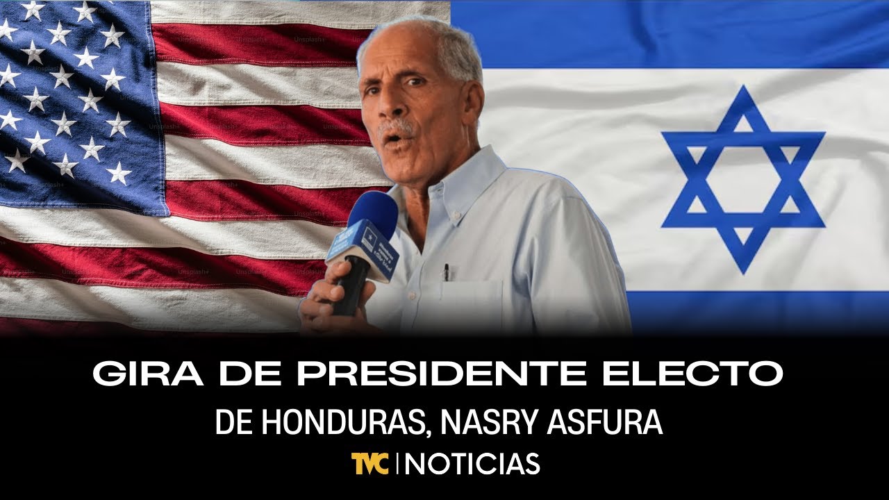 Presidente electo de Honduras, Nasry Asfura, inicia gira