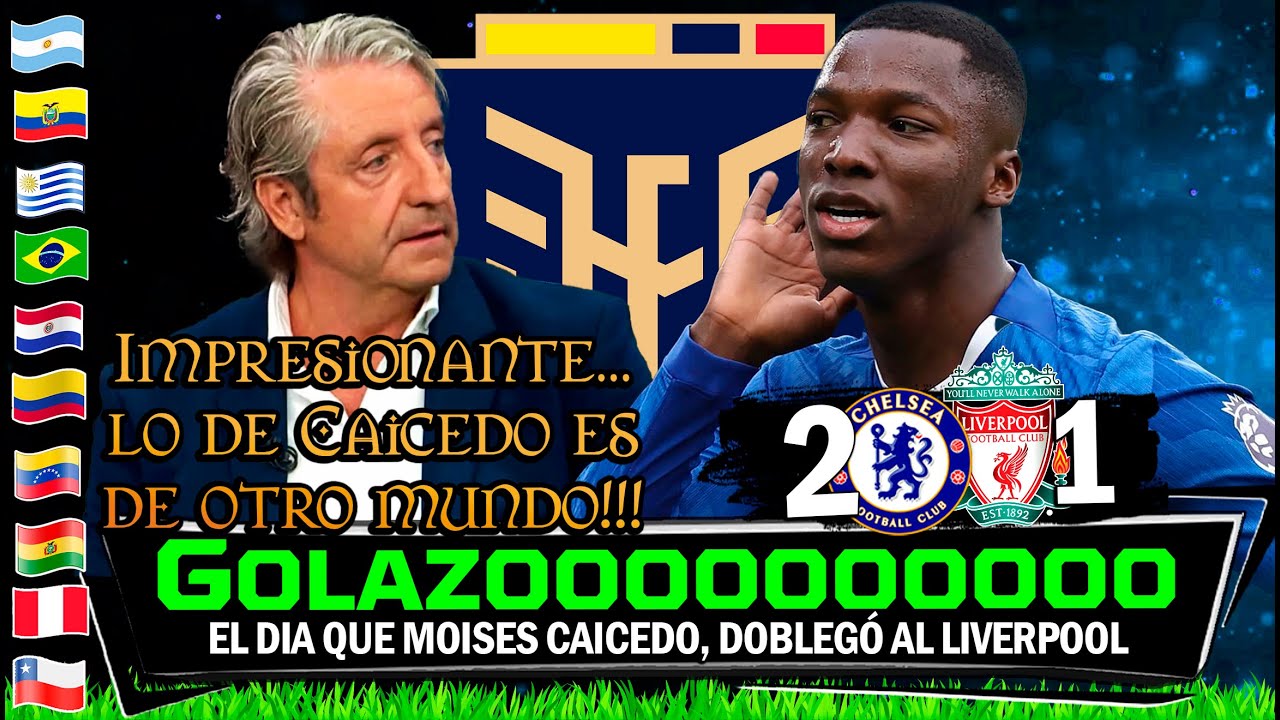 El DÍA que Moisés Caicedo DESTRUYÓ al LIVERPOOL 🔥 REACCIONES MUNDIALES  🏆
