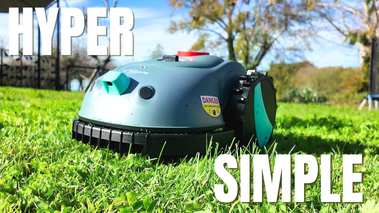 YARDCARE v100 - le robot tondeuse LE PLUS SIMPLE du marché (mais efficace)