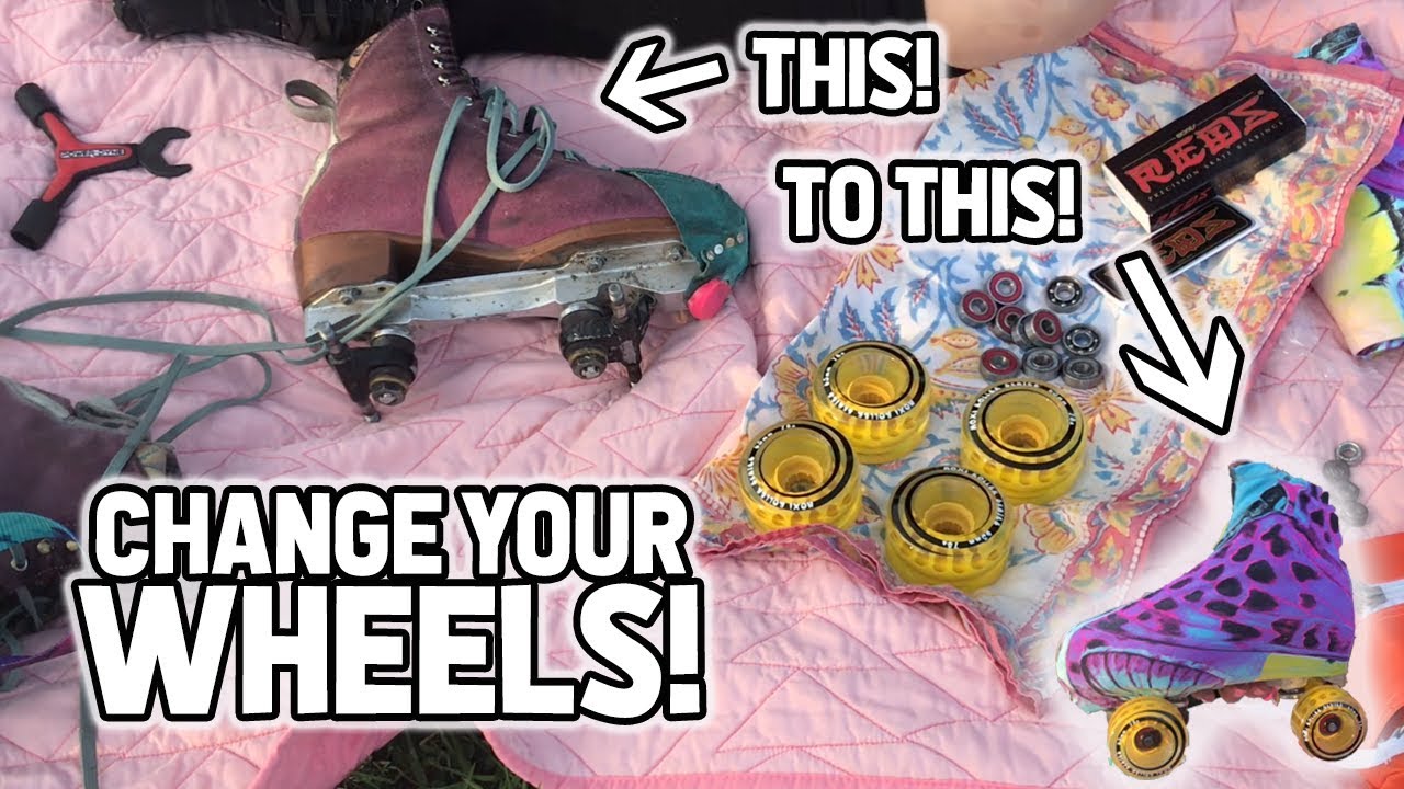 How to change WHEELS on ROLLER SKATES!